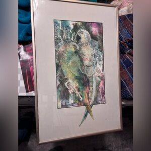 Original Watercolor By Doris Britt - Signed